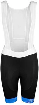 Force Fahrradhose Trägershorts F GEM LADY schwarz blau