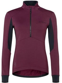VAUDE Wo Kuro Halfzip LS Tricot cassis
