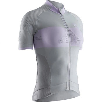 X-Bionic Invent Race Fahrradtrikot dolomite grey magnolia purple