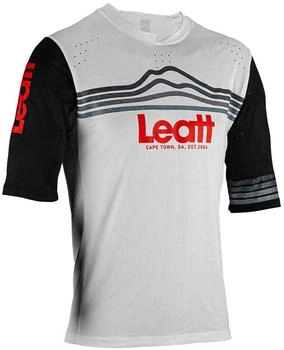 Leatt Enduro Trikot wei&szlig;