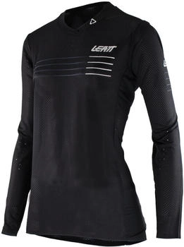 Leatt Gravity Damen Trikot schwarz