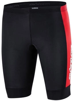 Airtracks Fahrradhose Kurz Pro Line schwarz rot