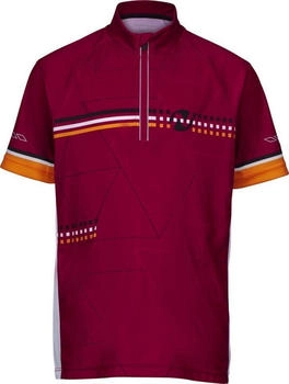 Nakamura Kinder Fahrrad-Trikot Fabi rose dunkel