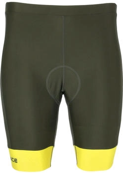 Endurance Sportshorts 'Manhatten' gelb dunkelgrün schwarz