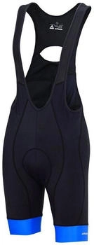 Airtracks Fahrradhose Träger Kurz Comfort Line schwarz blau