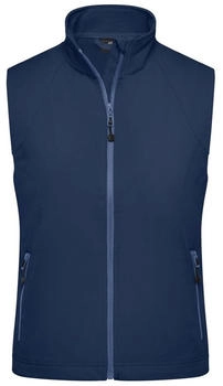 James & Nicholson Softshell Weste JN1023 navy-blau
