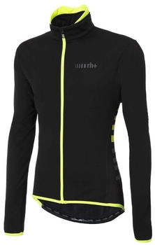 RH+ Logo Thermojacke schwarz neongelb reflex