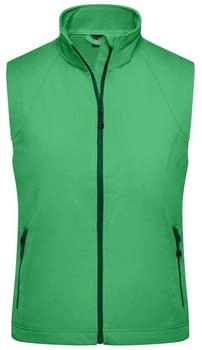 James & Nicholson Softshell Weste grün