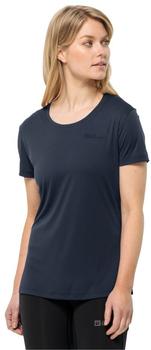 Jack Wolfskin Tech T-Shirt kurzarm night blue