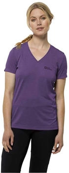 Jack Wolfskin crosstrail kurzarm-t-shirt ultraviolett 1801693-2392
