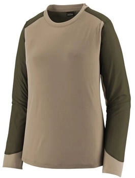 Patagonia L S Dirt Craft Jersey Funktionsshirt beige grau
