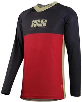 IXS Trigger X Jersey nachtrot schwarz