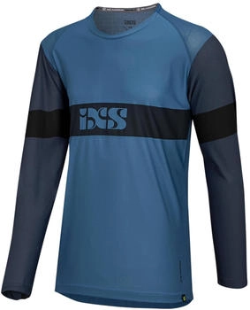 IXS Trigger EVO Kids Long Sleeve Jersey storm marine