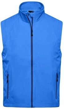 James & Nicholson Softshell Weste JN1022 azurblau