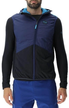 UYN Crossover FullZip Fahrradweste Herren deep blue/black/sodalite blue