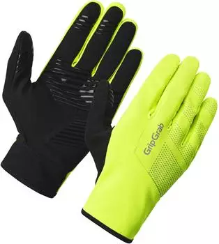 GripGrab RIDE II WINDPROOF SPRING-AUTUMN Fahrradhandschuhe gelb hi-vis