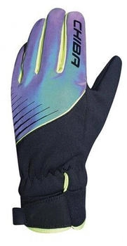 Chiba Kinder Winterhandschuhe rainbow schwarz reflektierend