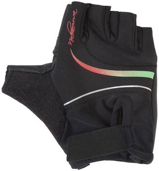 Nakamura Handschuhe Dogana schwarz rot silber