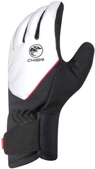 Chiba Winter-Fahrradhandschuhe Roadmaster Reflex silber schwarz