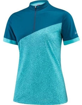Löffler Trikot BIKE SHIRT HZ STINE aquamarin