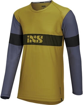 IXS MTB-Jersey Langarm Trigger EVO braun