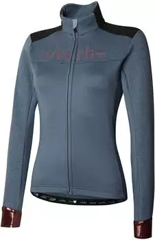 RH+ Soft Shell Damen Langarmtrikot mattblau lila
