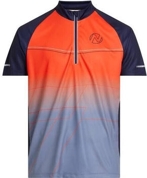 Nakamura Shirt Fedor II M blau-dunkel rot
