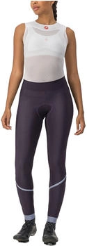 Castelli Velocissima Thermal Damen Radhose lang grau lila