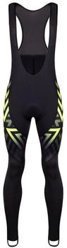 Force Fahrradhose SPIKE Pad schwarz gelb