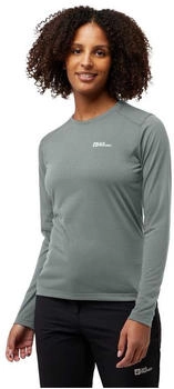 Jack Wolfskin Vonnan LS T-Shirt Damen slate green slate green