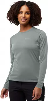 Jack Wolfskin Vonnan LS T-Shirt Damen slate green slate green