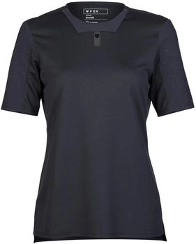 Fox Defend Kurzarm Trikot schwarz