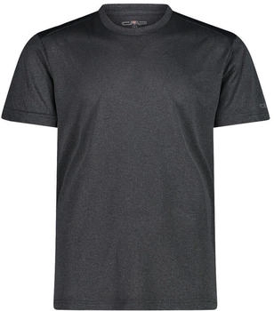 CMP T-Shirt Melange Man Shirt 31T5847 anthrazit-grau