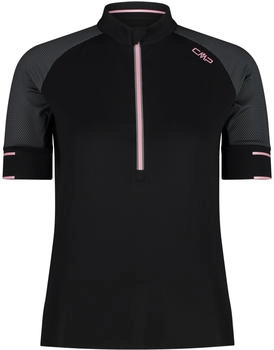 CMP WOMAN BIKE T-SHIRT 32C7566-38UN nero fard