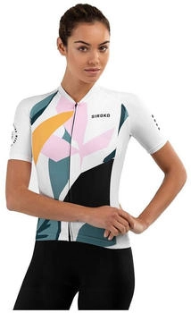 Siroko Radtrikot M2 Pinerolo wei&szlig; gr&uuml;n pink