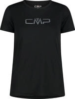 CMP 39T5676P-U901-EU 44, CMP Damen Funktions Print T-Shirt (Gr&ouml;&szlig;e XL, schwarz)