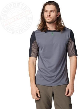 Fox Racing Defend SS Jersey Motorradweste graphitgrau