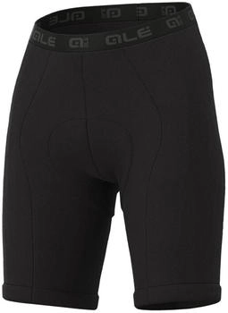 Alé Cycling Enduro trägerlose Damen Unter-Shorts schwarz