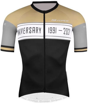 Force Radtrikot F ANNIVERSARY Kurzjacke schwarz gold