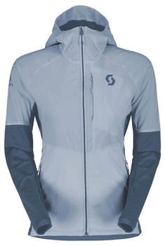 Scott Explorair Alpha Kapuzenpullover glace blau metal blau