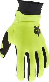 Fox Defend Thermo 2023 Motocross Handschuhe gelb schwarz