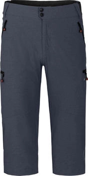 Bergson PATTI Capri Fahrradhose grau blau