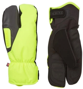 SealSkinz Barwick Handschuhe schwarz neongelb