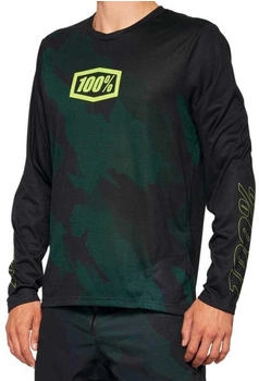 100% Langarmtrikot Airmatic limited edition schwarz camo