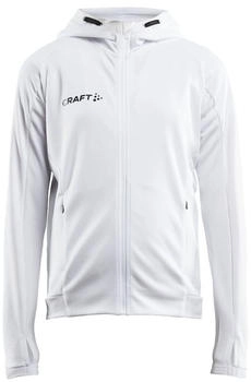 Craft Evolve Hood Jacket JR weiß
