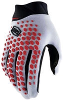 100% HU-GLO-2046-2418-S, 100% 100% Geomatic Fahrrad Handschuhe Grau Rot male