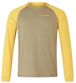 Endura SingleTrack Fleece Langarm grün