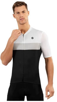 Siroko Sommer-Radtrikot M3 Podium schwarz weiß