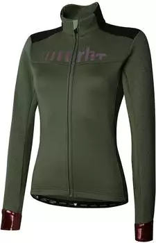 RH+ Logo Thermo Langarmtrikot dunkelgrün lila