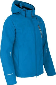Bergson Regenjacke MOORE Rad-Regenjacke blau lang